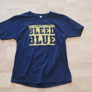 Marquette Basketball "Bleed Blue" T-Shirt